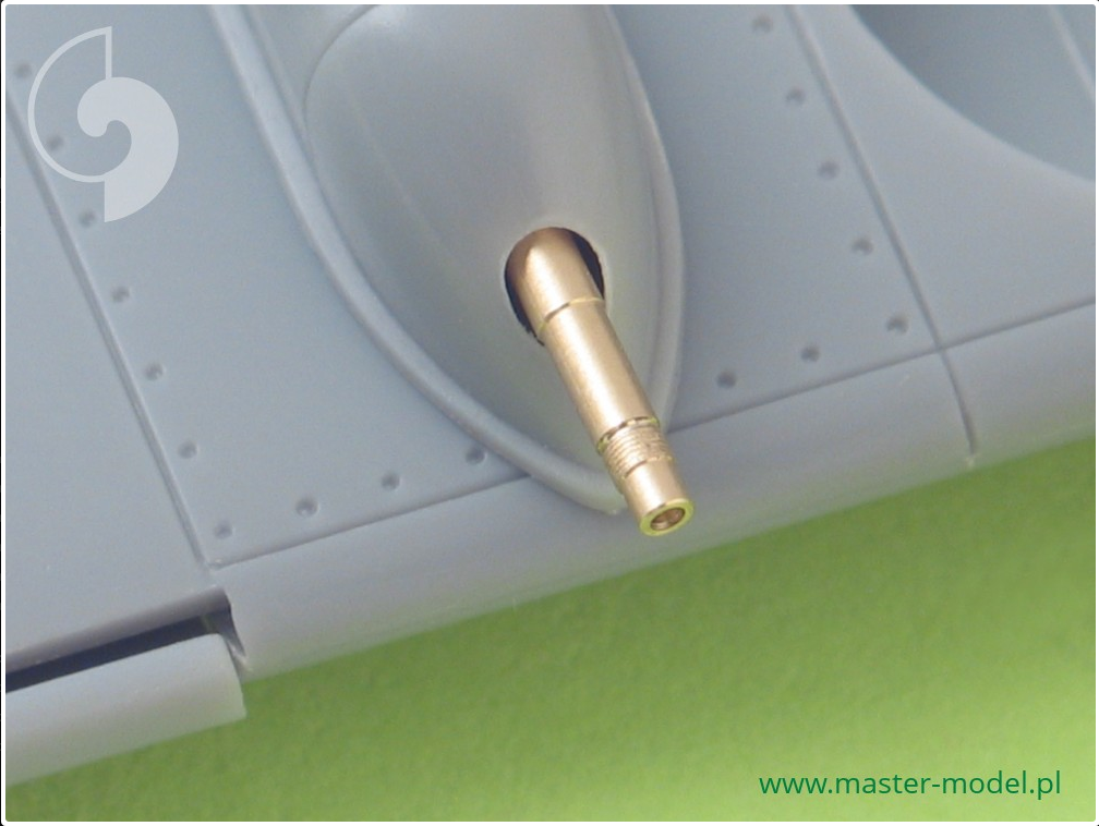 German Machine Gun Mk 108 (30mm) Barrels & Blast Tubes (2pcs) - MASTER MODEL 48-016