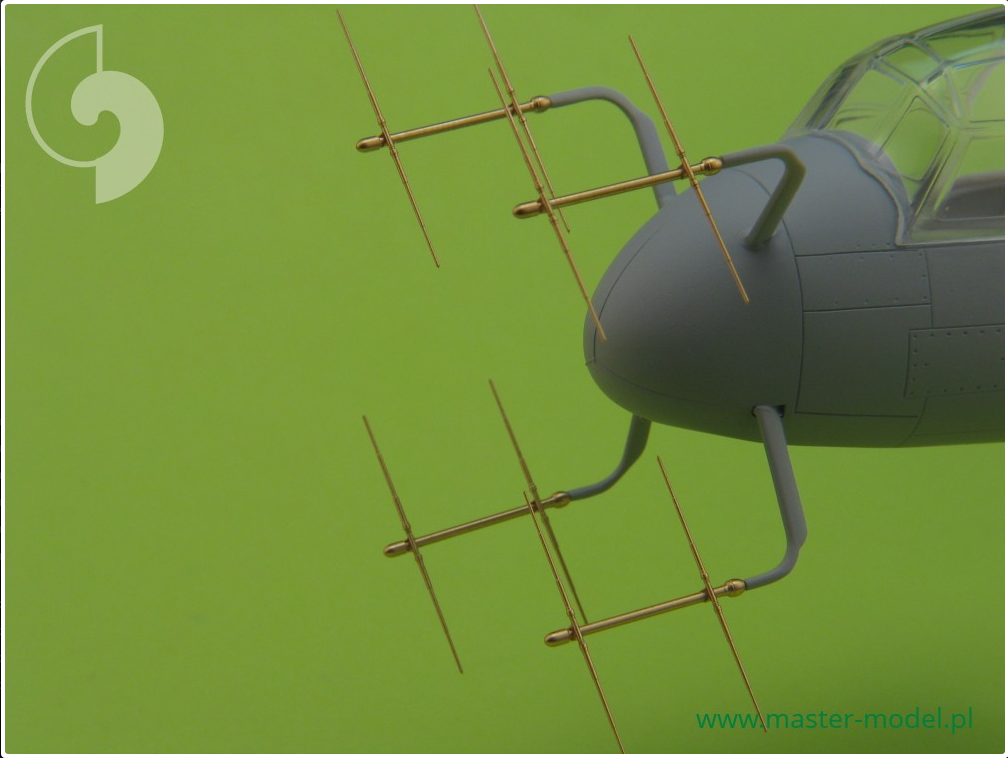 German Radar FuG 220 Lichtenstein SN-2 (Used On Nightfighters BF110,Ju-88) - MASTER MODEL 48-027