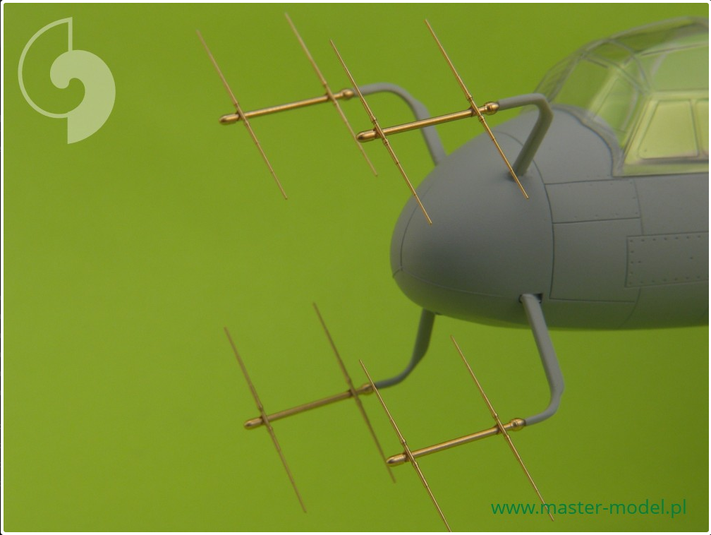 German Radar FuG 220 Lichtenstein SN-2 (Used On Nightfighters BF110,Ju-88) - MASTER MODEL 48-027