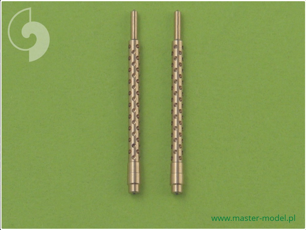 Japanese Type 97 7.7mm Gun Barrels (2pcs) - MASTER MODEL 48-022