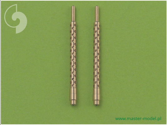 Japanese Type 97 7.7mm Gun Barrels (2pcs) - MASTER MODEL 48-022