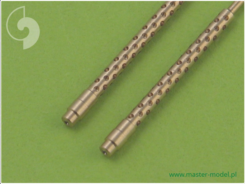 Japanese Type 97 7.7mm Gun Barrels (2pcs) - MASTER MODEL 48-022