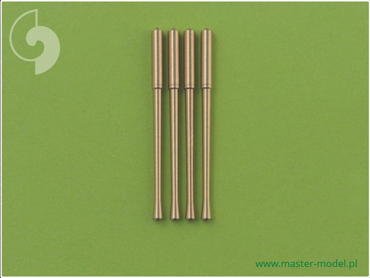 Japanese Type 99 20mm Mark 2 Gun Barrels (4pcs) - MASTER MODEL 48-021