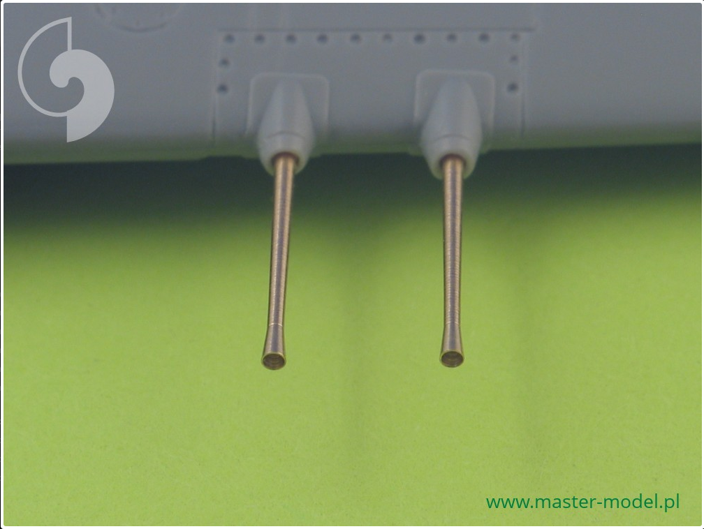 Japanese Type 99 20mm Mark 2 Gun Barrels (4pcs) - MASTER MODEL 48-021