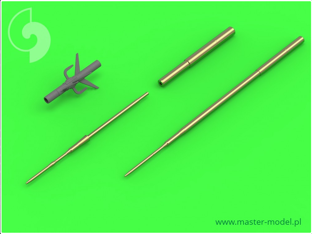 Su-25 (Frogfoot) Pitot Tubes - MASTER MODEL 48-124