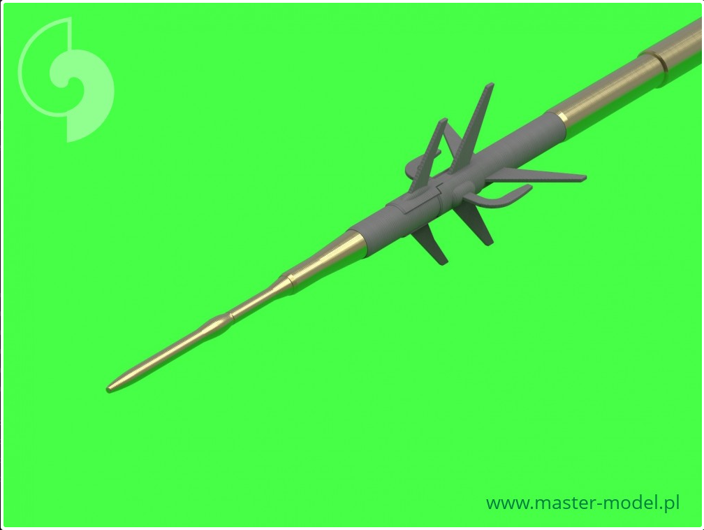 Su-25 (Frogfoot) Pitot Tubes - MASTER MODEL 48-124