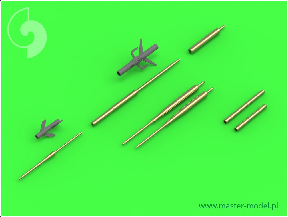 Su-17/20/22 (Fitter) Pitot Tubes and 30mm gun barrels - MASTER MODEL 48-122