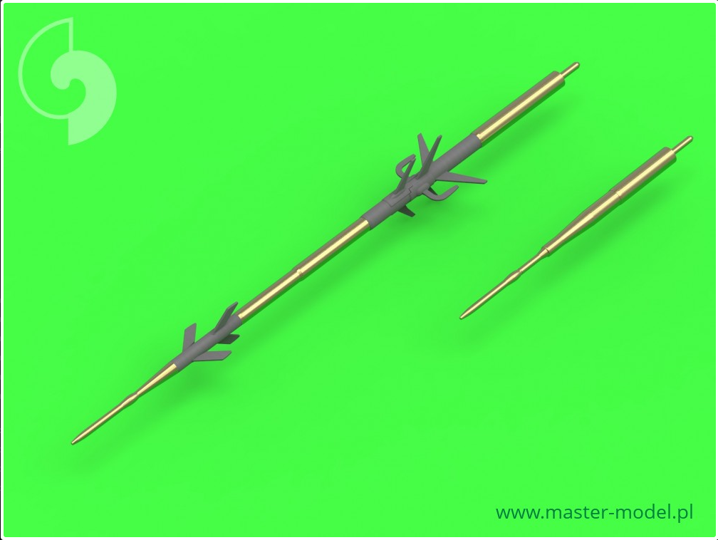 Su-17/20/22 (Fitter) Pitot Tubes and 30mm gun barrels - MASTER MODEL 48-122