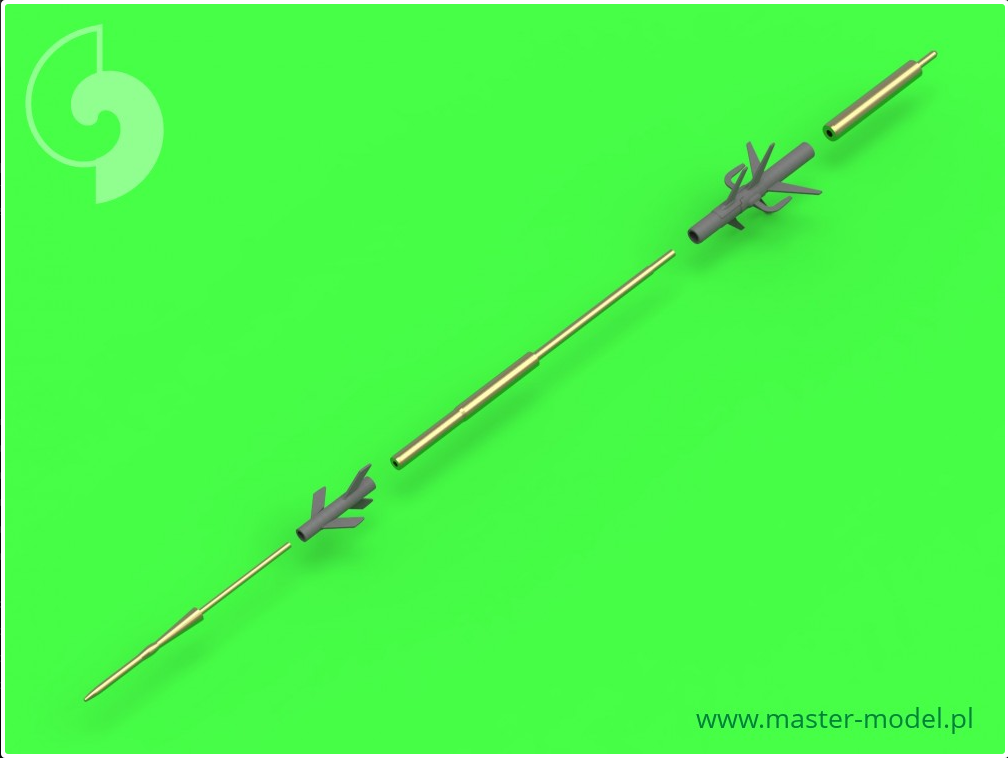 Su-17/20/22 (Fitter) Pitot Tubes and 30mm gun barrels - MASTER MODEL 48-122