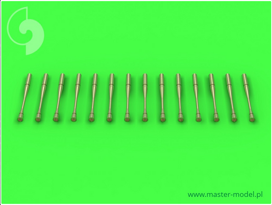 Static Dischargers - type used on Sukhoi jets (14 pcs) - MASTER MODEL 48-088