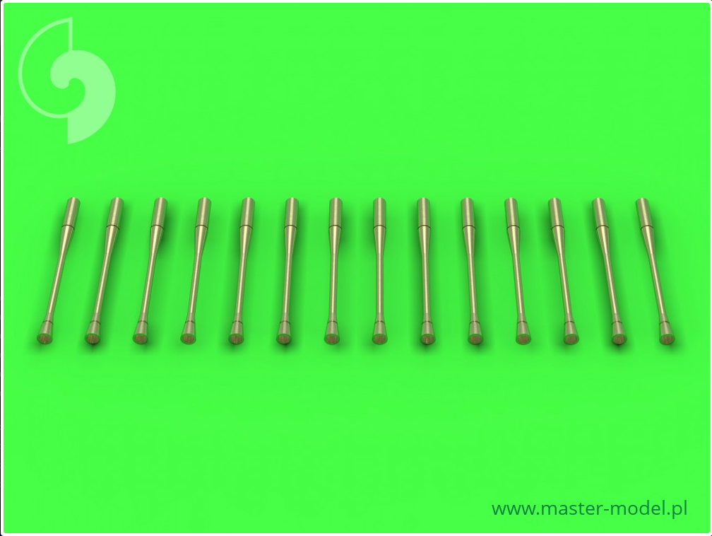 Static Dischargers - type used on MiG jets (14 pcs) - MASTER MODEL 48-087