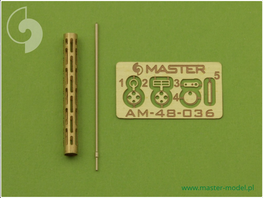 German WWI Machine Gun Parabellum LMG 14 (7,92mm) Barrels (1pcs) - MASTER MODEL 48-036