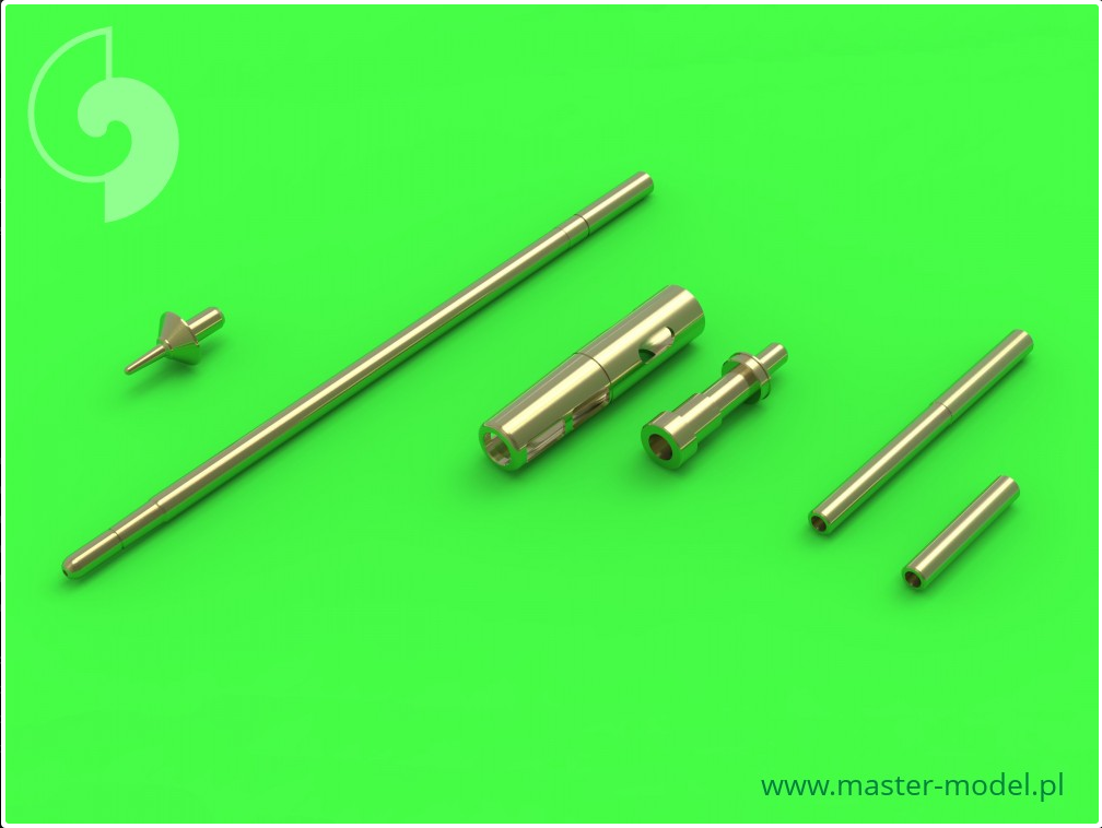 MiG-15 & MiG-15Bis - gun barrels set, antenna base & Pitot Tube - MASTER MODEL 48-089