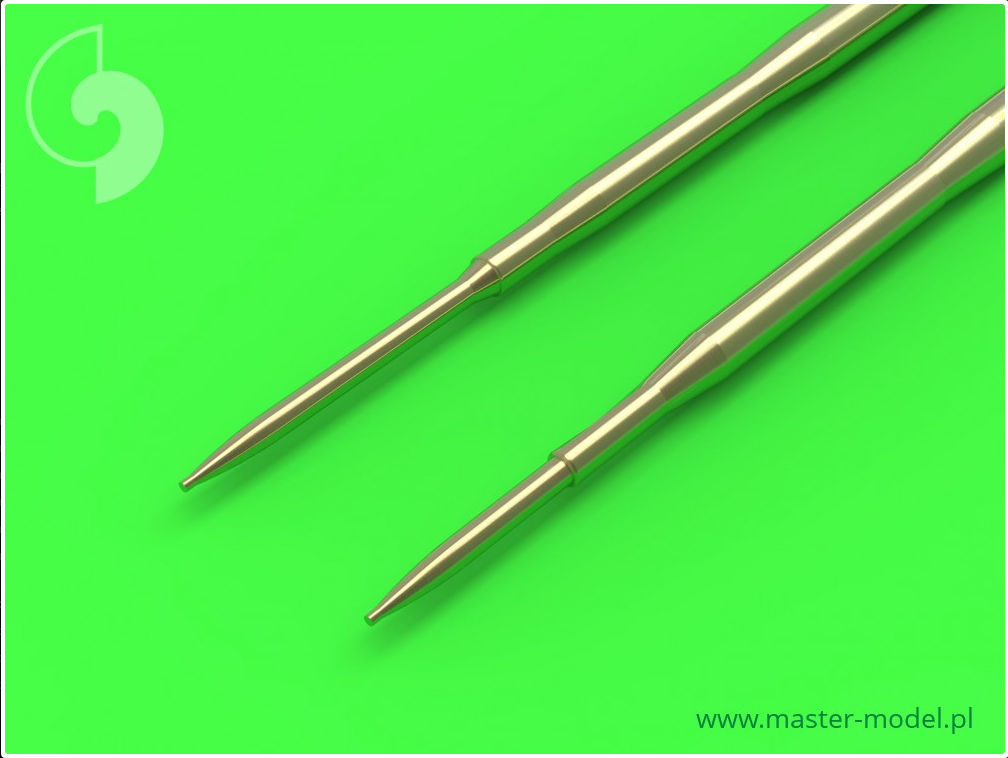 MiG-17PF (Fresco D) - 23mm gun barrels set & Pitot Tubes - MASTER MODEL 48-091
