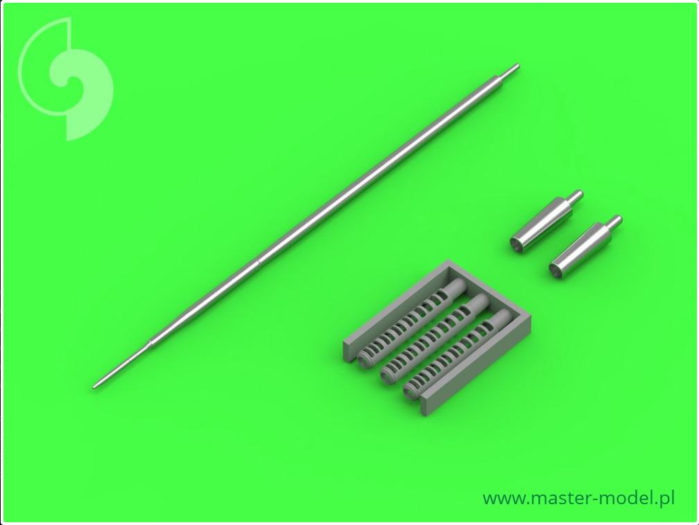 Shenyang J-6/F-6 - Gun barrels Set & Pitot tube - MASTER MODEL 48-093