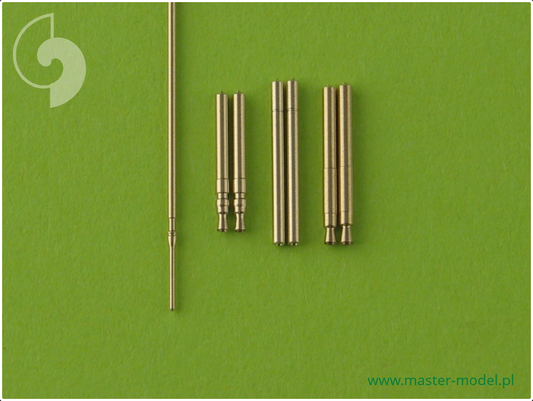 Fw 190 A2 - A5 Armament Set & Pitot Tube MG17, MG FF, MG151 Barrel Tips - MASTER MODEL 72-012