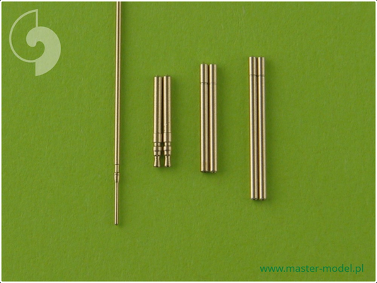 Fw 190 A6 Armament Set & Pitot Tube MG17, MG151 Barrel Tips - MASTER MODEL 72-013