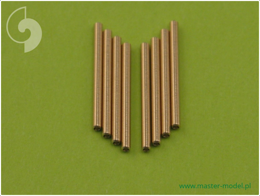P-47 Thunderbolt.50 Browning M2, Barrels (8pcs) - MASTER MODEL 72-002