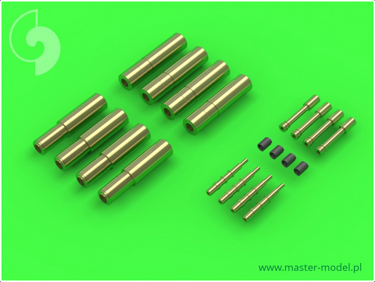 Fairey Firefly - Hispano 20mm cannons with uncovered barrels - MASTER MODEL 72-076