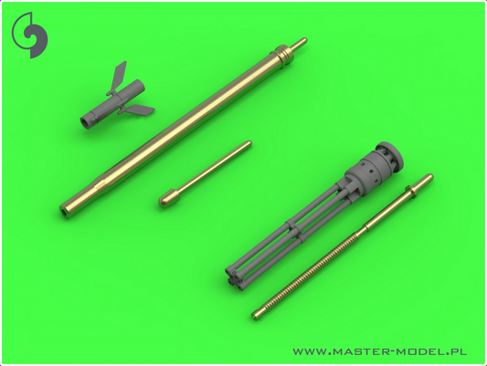 Mi-24 (Hind D/E) JakB-12,7 Machine Gun 1 Duas Probe - MASTER MODEL 72-110