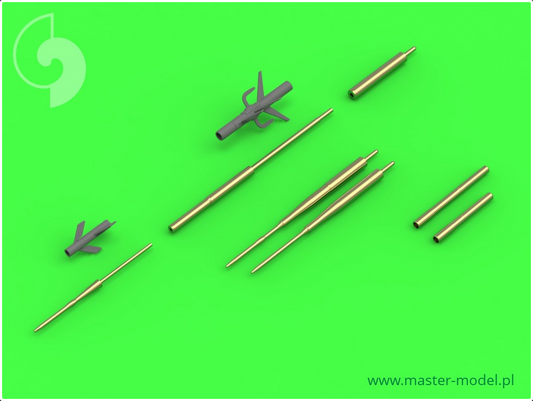 Su-17/20/22 (Fitter) Pitot Tubes and 30mm gun barrels - MASTER MODEL AM-72-106
