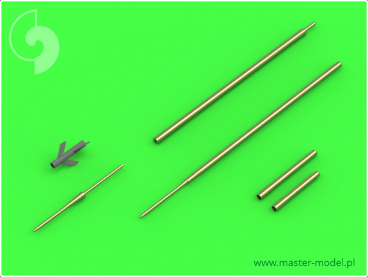 Su-7 (Fitter-A) Pitot Tubes and 30mm gun barrels - MASTER MODEL 72-103