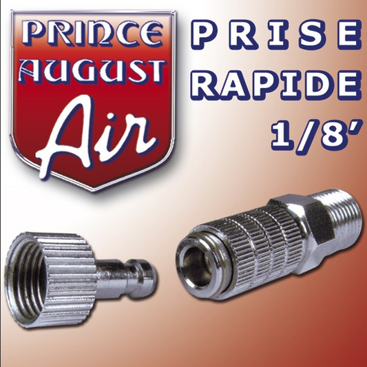 Prise Rapide 1/8' - AAG50 - PRINCE AUGUST