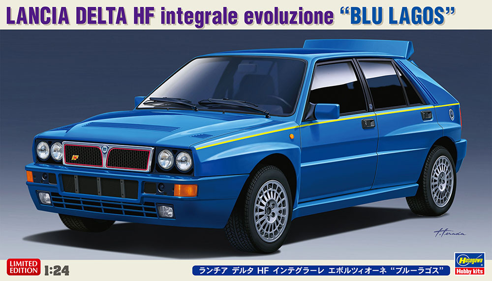 Lancia Delta HF Integrale Evoluzione "Blue Lagos" - HASEGAWA 1/24