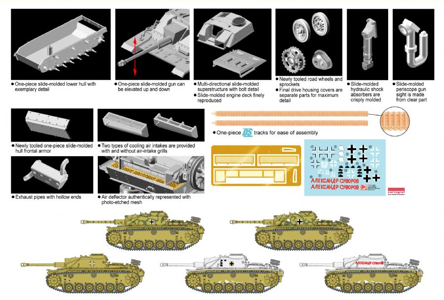 StuG.III Ausf.G (Early Production) - DRAGON / CYBER HOBBY 1/72