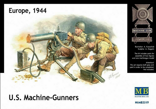 US Machine-Gunners - Europe 1944 - MASTER BOX 1/35
