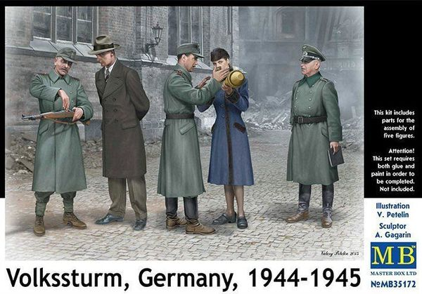 Volkssturm Germany, 1944-1945 - MASTER BOX 1/35
