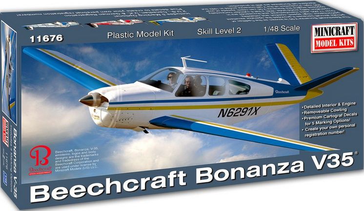 Beechcraft Bonanza V35 - MINICRAFT 1/48
