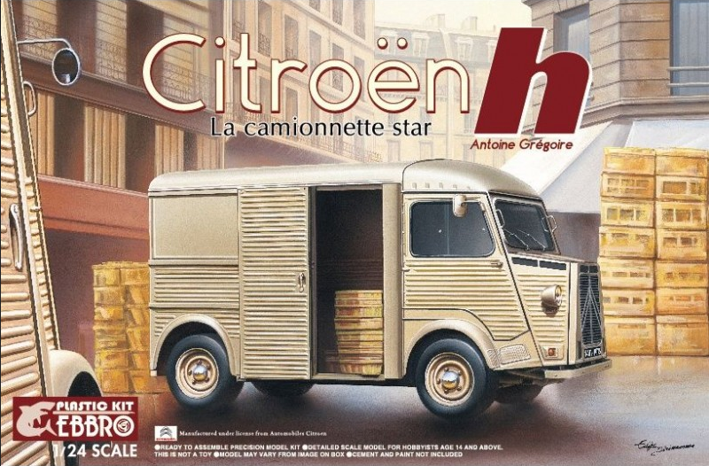Citroën H - La Camionnette Star - EBBRO 1/24