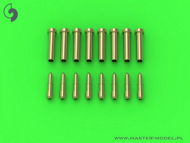 Spitfire Mk.Ia/IIa/Va - Browning .303 barrel tips (for Eduard) - MASTER MODEL 48-164