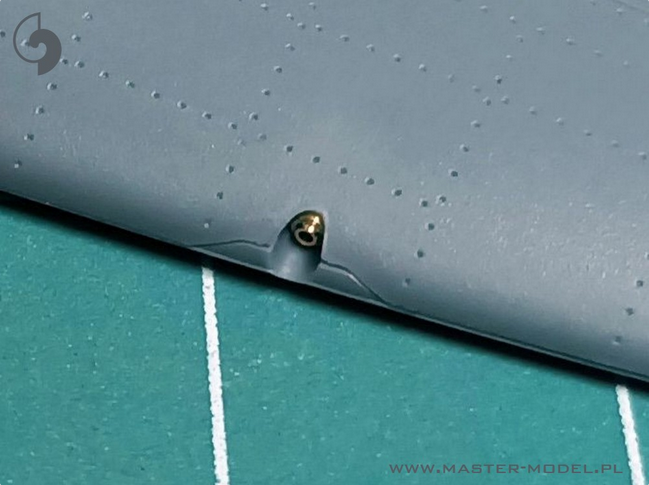 Spitfire Mk.Ia/IIa/Va - Browning .303 barrel tips (for Eduard) - MASTER MODEL 48-164