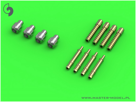 Hawker Typhoon Mk IB early type cannons with uncovered barrels (with flat recoil springs) - MASTER MODEL AM-24-014