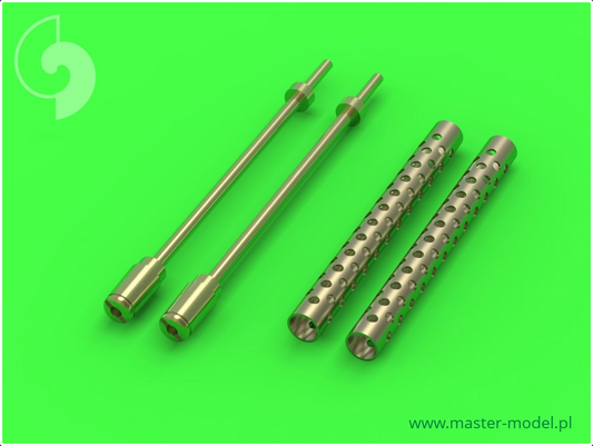 Browning M1919 .30 cal machine gun barrels - two piece muzzle (conical shape) - MASTER MODEL GM-35-004