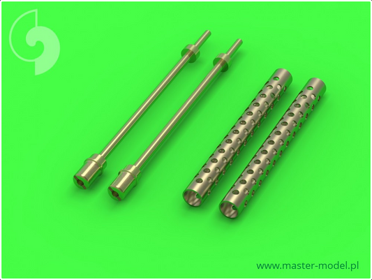 Browning M1919 .30 cal machine gun barrels - one piece muzzle (cylindrical shape) - MASTER MODEL GM-35-005