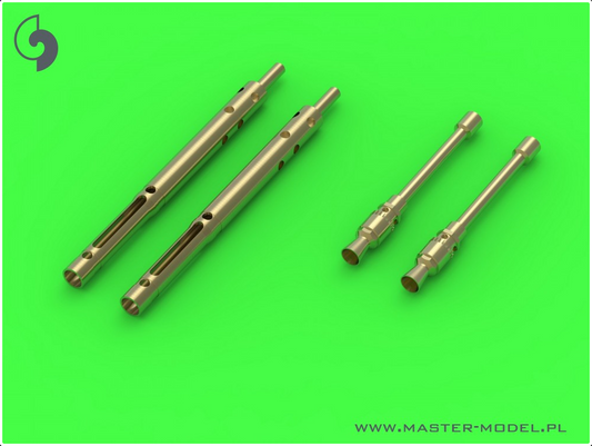 MG-34 "Panzerlauf" - German MG - armored version for tanks - full length gun barrels (2pcs) - MASTER MODEL GM-35-027