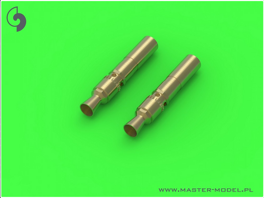 MG-34 - German machine gun barrel tips (turret mount) (2pcs) - MASTER MODEL GM-35-028