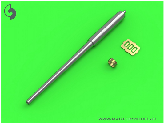 US 37mm M6 gun barrel - used on Stuart, Grant/Lee, Locust, M6, Greyhound, Staghound and more - MASTER MODEL GM-35-029