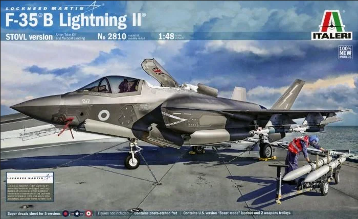 Maquette plastique avion LOCKHEED-MARTIN F-35C "LIGHTNING" I... 1/48