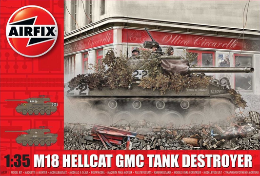 M18 Hellcat GMC Tank Destroyer - AIRFIX 1/35
