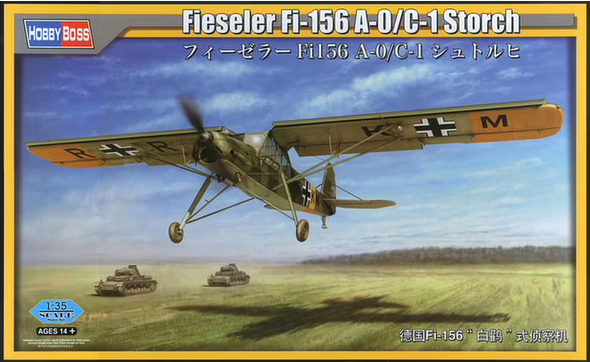 Fieseler Fi-156 A-0/C-1 Storch - HOBBY BOSS 1/35