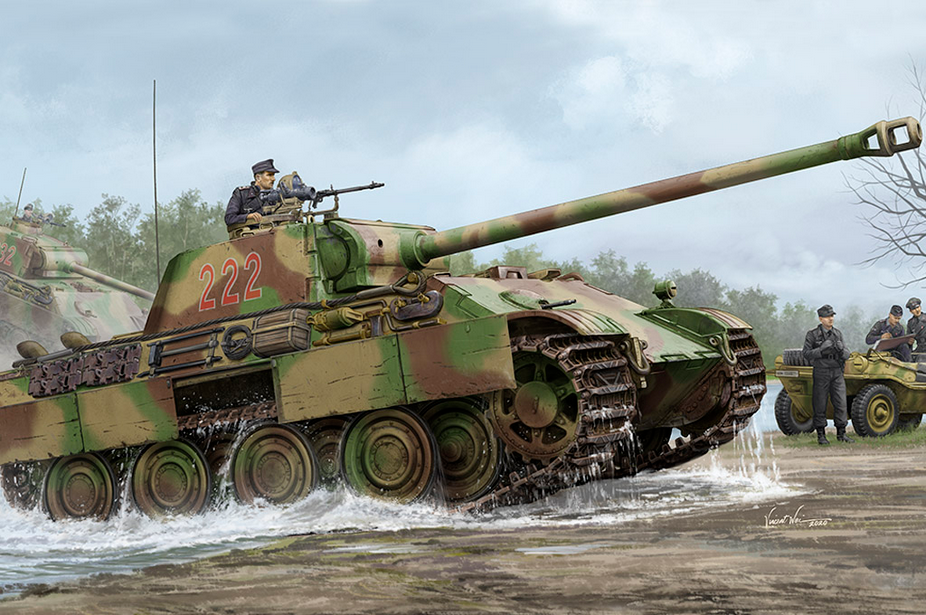 Tank Allemand Panther Sd.kfz.171 Ausf.A - TAMIYA 35065 - 1/35