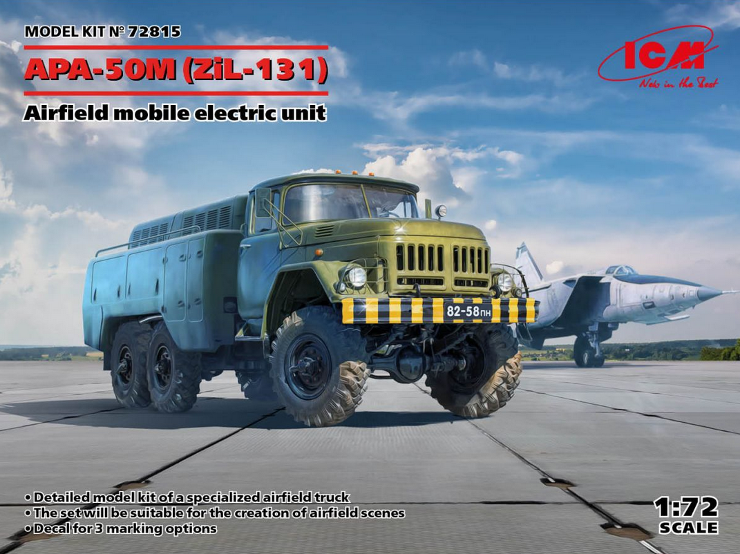 APA-50M (ZiL-131) Airfield mobile electric unit - ICM 1/72