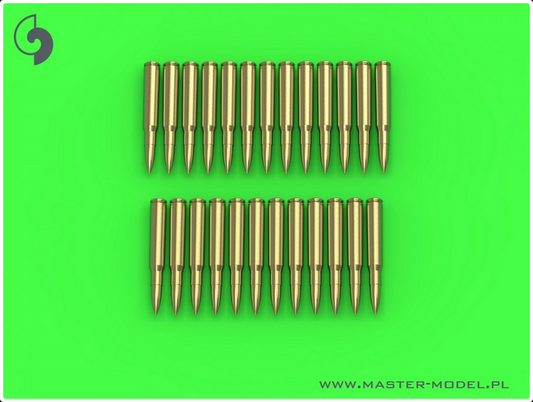 M1919 Browning .30 caliber (7.62mm) - cartridges (25pcs) - MASTER MODEL GM-35-023
