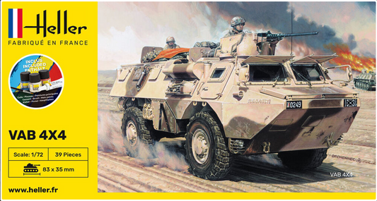 VAB 4X4 - Starter Set - HELLER 1/72