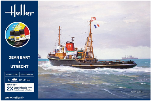 Jean Bart + Utrecht - HELLER 1/200