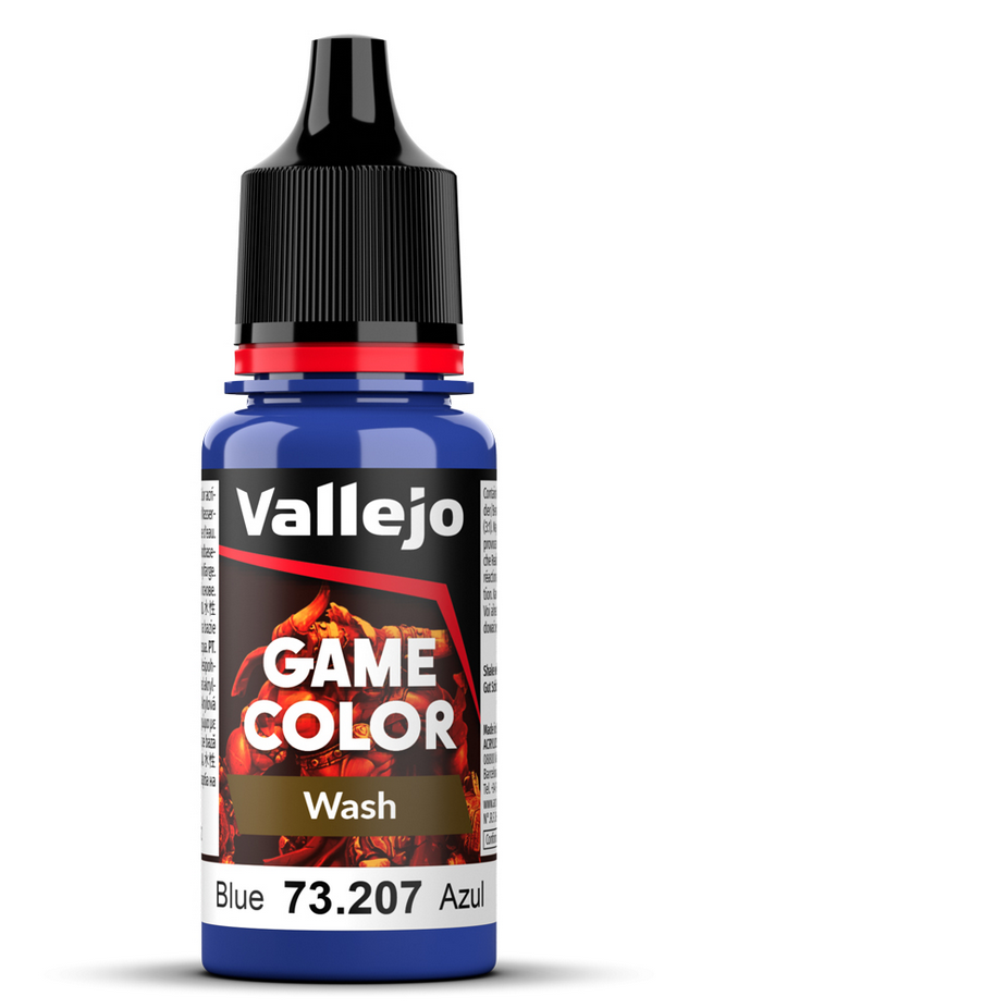 Game Color Wash - Bleu – Blue - VALLEJO 73.207